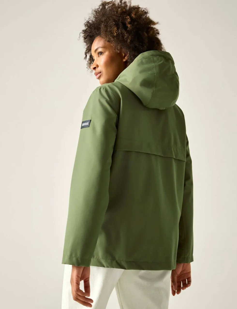 Orlea Oversized Hooded Rain Jacket