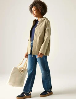 Orlea Oversized Hooded Rain Jacket