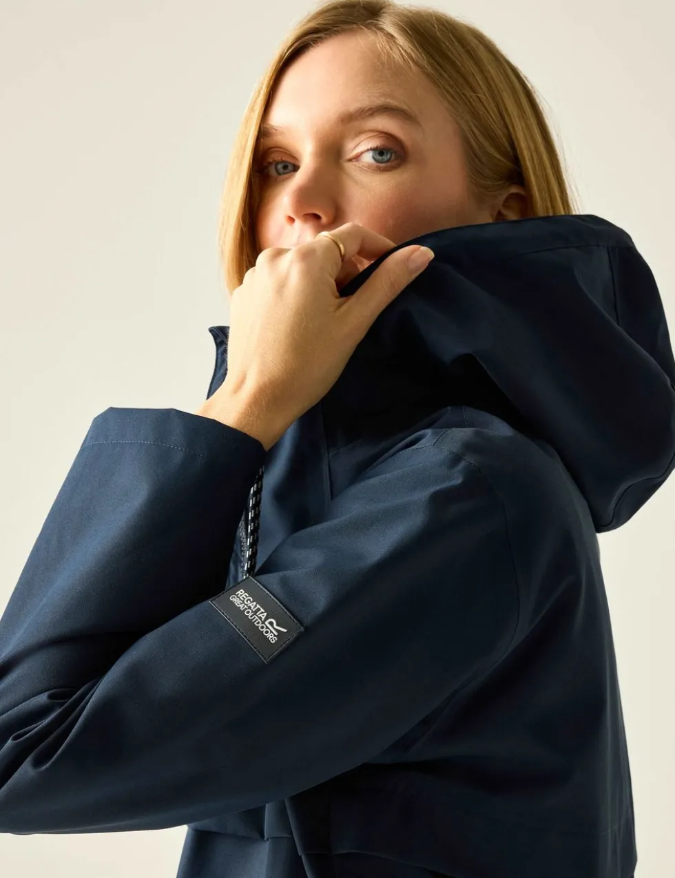 Orlea Oversized Hooded Rain Jacket