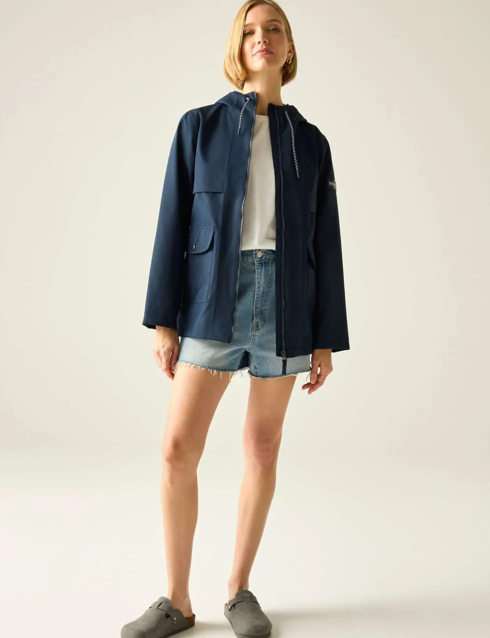 Orlea Oversized Hooded Rain Jacket