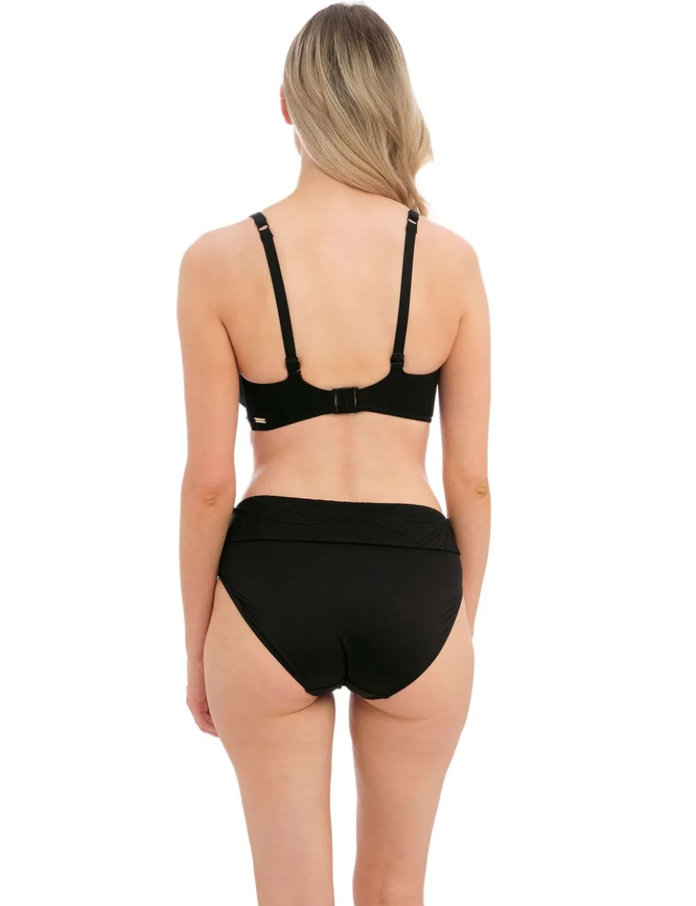 Ottawa Textured High Waisted Bikini Bottoms