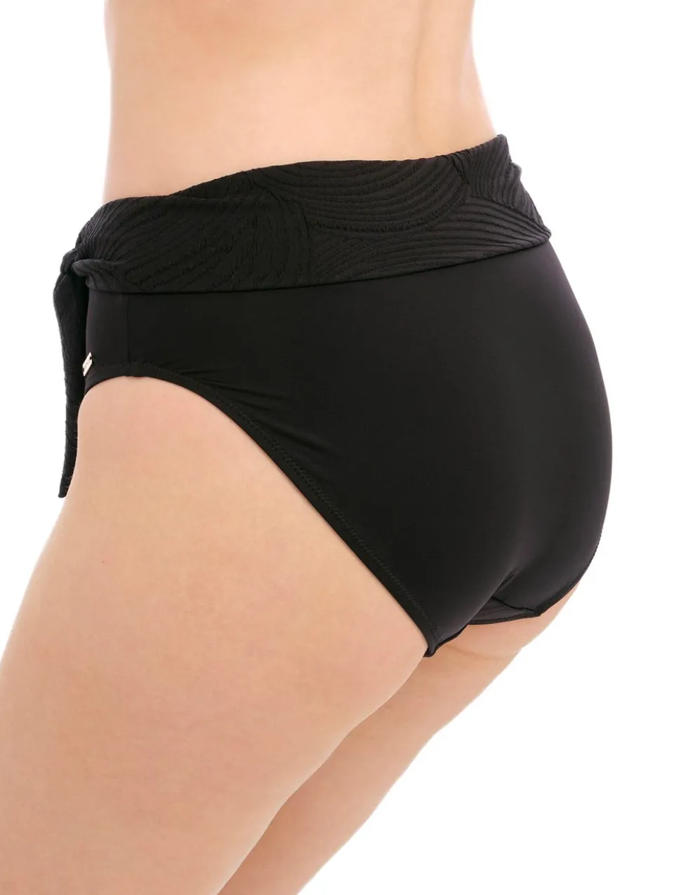 Ottawa Textured High Waisted Bikini Bottoms