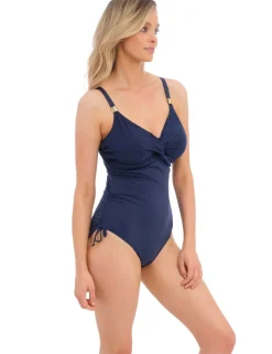 Ottawa Wired Twist Front Ruched Swimsuit