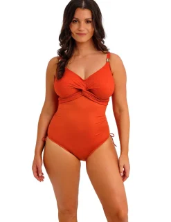 Ottawa Wired Wrap V-Neck Swimsuit
