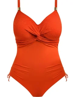 Ottawa Wired Wrap V-Neck Swimsuit