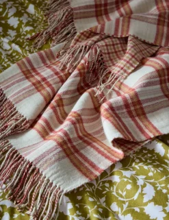 Padbury Check Reversible Tassled Throw