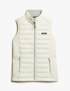 Padded High Neck Gilet