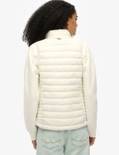 Padded High Neck Gilet