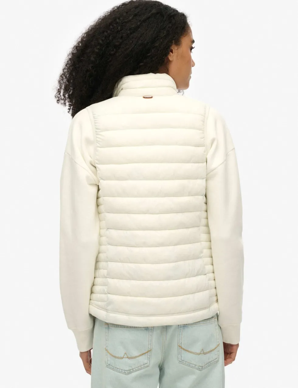 Padded High Neck Gilet