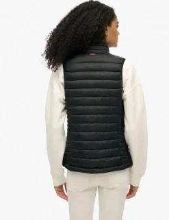 Padded High Neck Gilet