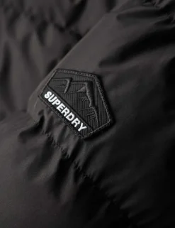 Padded Hooded High Neck Puffer Jacket