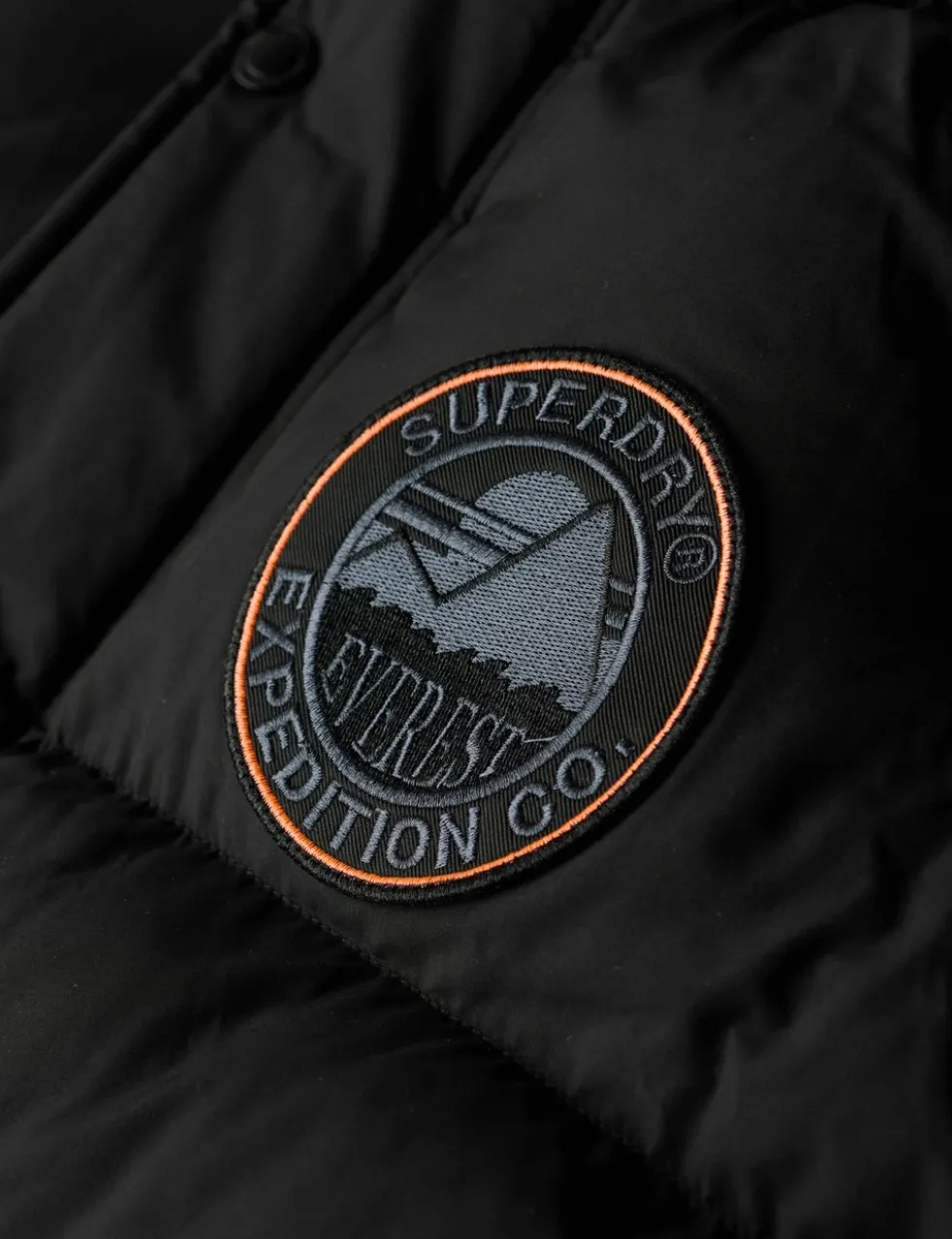 Padded Hooded Longline Parka Jacket