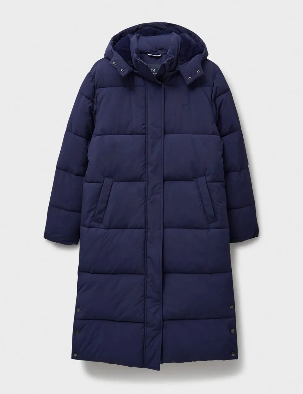 Padded Hooded Longline Puffer Coat
