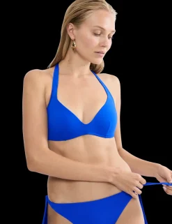 Padded Plunge Halterneck Bikini Top