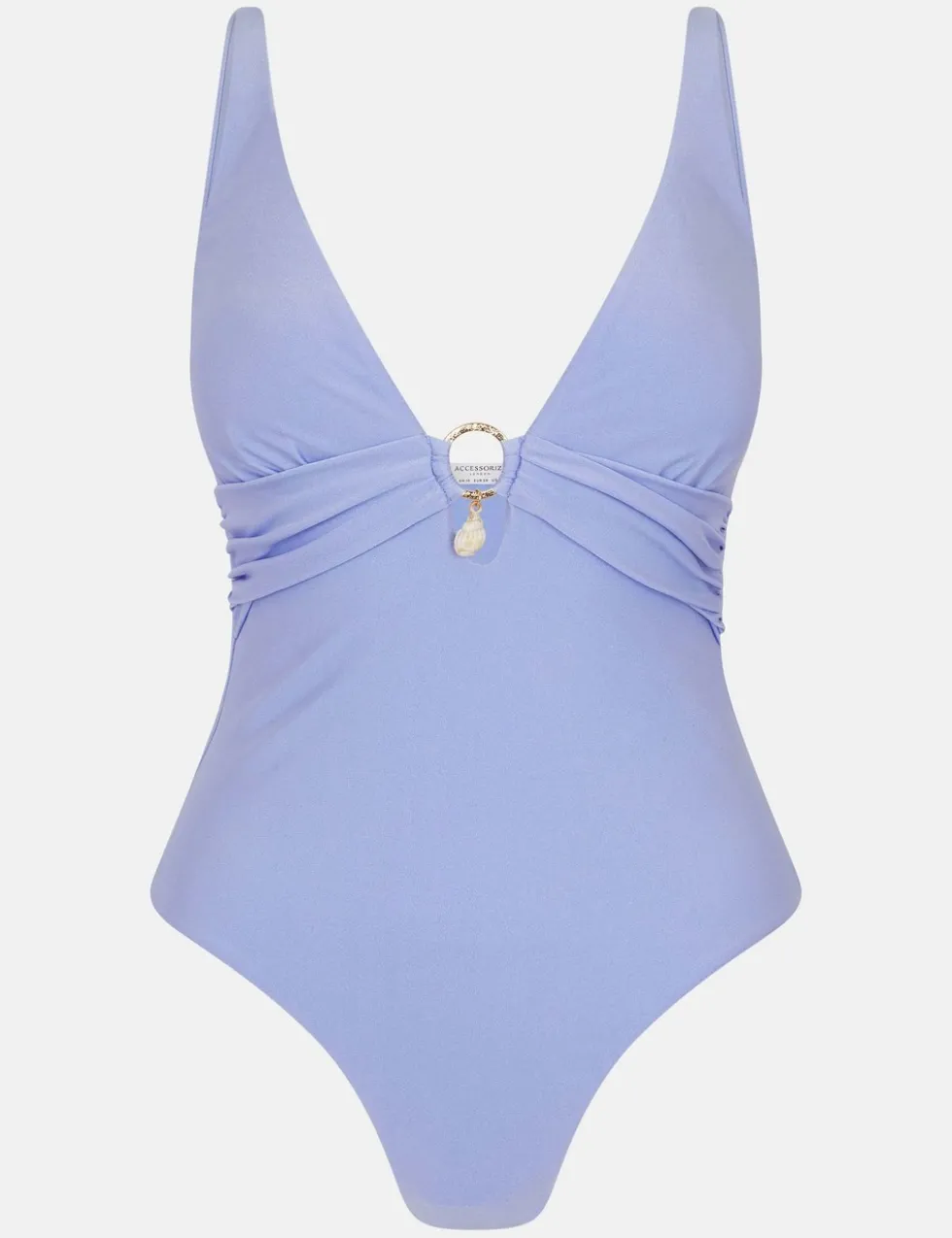 Padded Sparkle Plunge Swimsuit