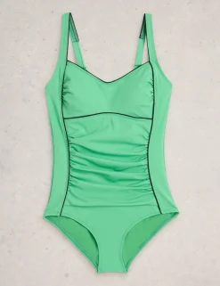 Padded Square Neck Swimsuit