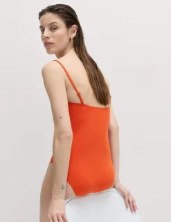 Padded U-Notch Swimsuit
