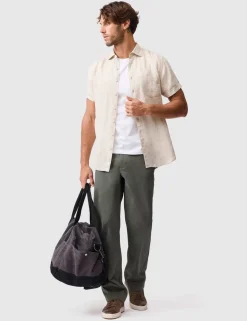 Palm Beach Slim Fit Pure Linen Shirt