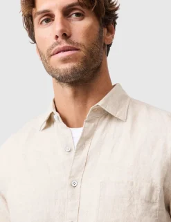 Palm Beach Slim Fit Pure Linen Shirt