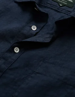 Palm Beach Slim Fit Pure Linen Shirt