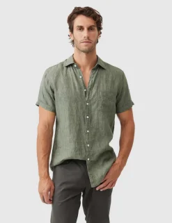 Palm Beach Slim Fit Pure Linen Shirt