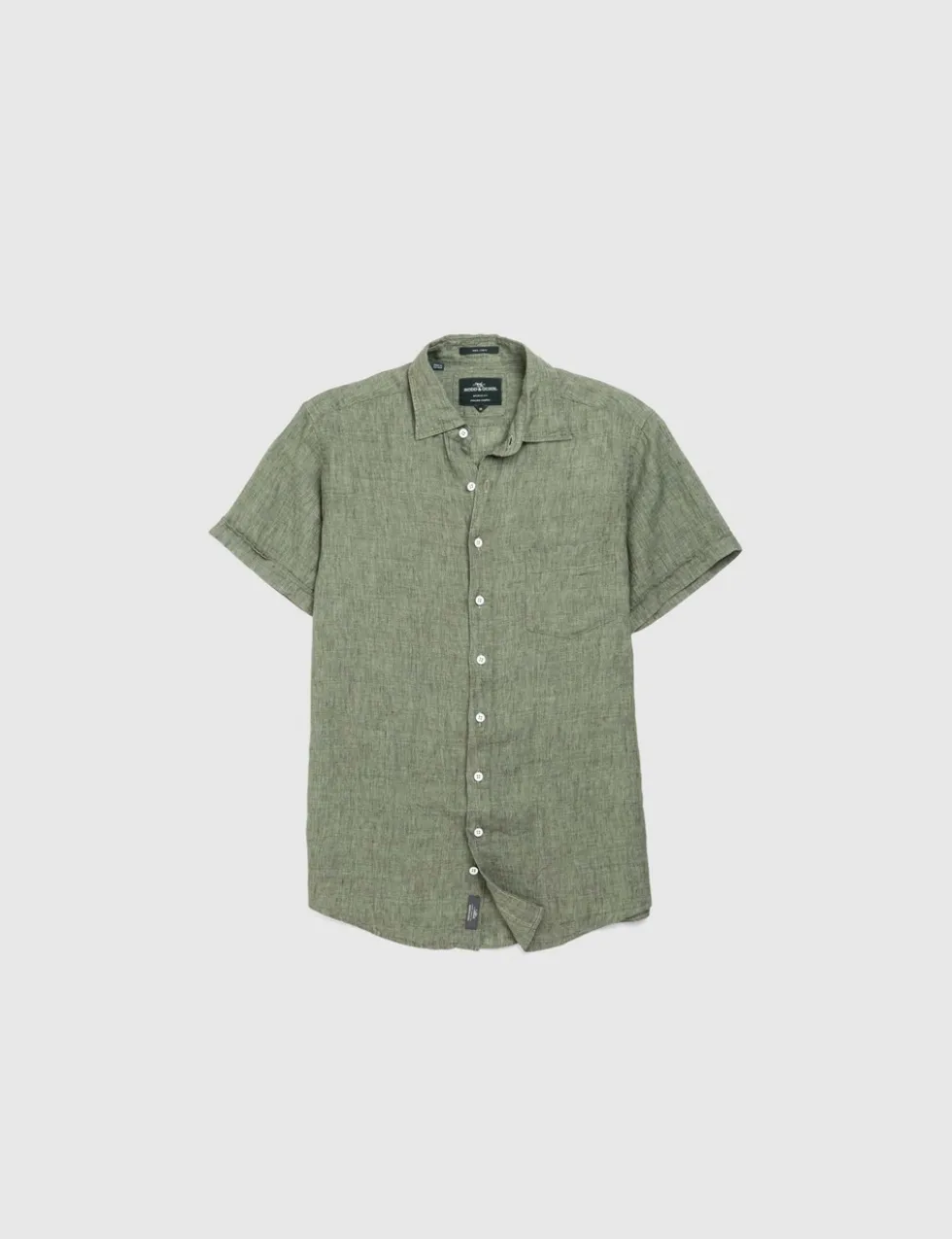 Palm Beach Slim Fit Pure Linen Shirt
