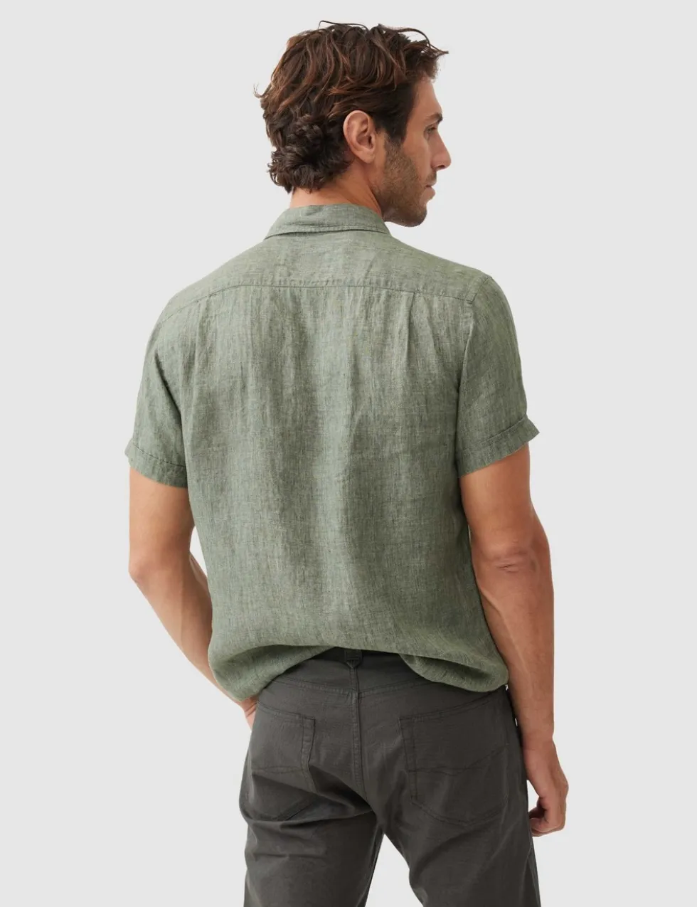 Palm Beach Slim Fit Pure Linen Shirt