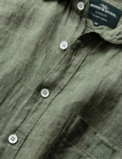 Palm Beach Slim Fit Pure Linen Shirt