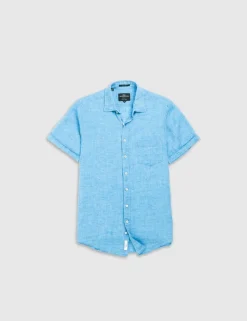 Palm Beach Slim Fit Pure Linen Shirt