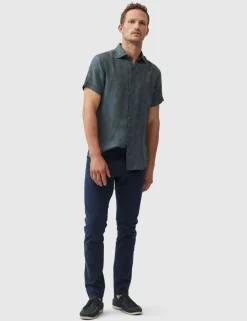 Palm Beach Slim Fit Pure Linen Shirt