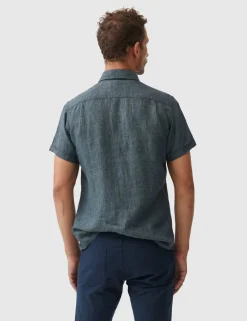 Palm Beach Slim Fit Pure Linen Shirt