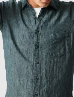 Palm Beach Slim Fit Pure Linen Shirt