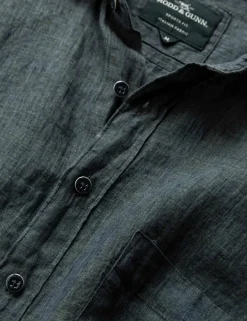 Palm Beach Slim Fit Pure Linen Shirt