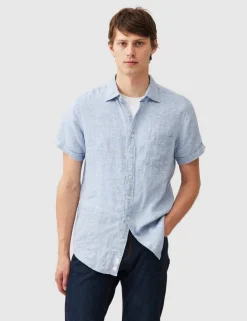 Palm Beach Slim Fit Pure Linen Shirt