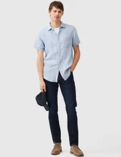 Palm Beach Slim Fit Pure Linen Shirt