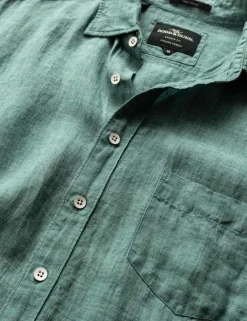 Palm Beach Slim Fit Pure Linen Shirt