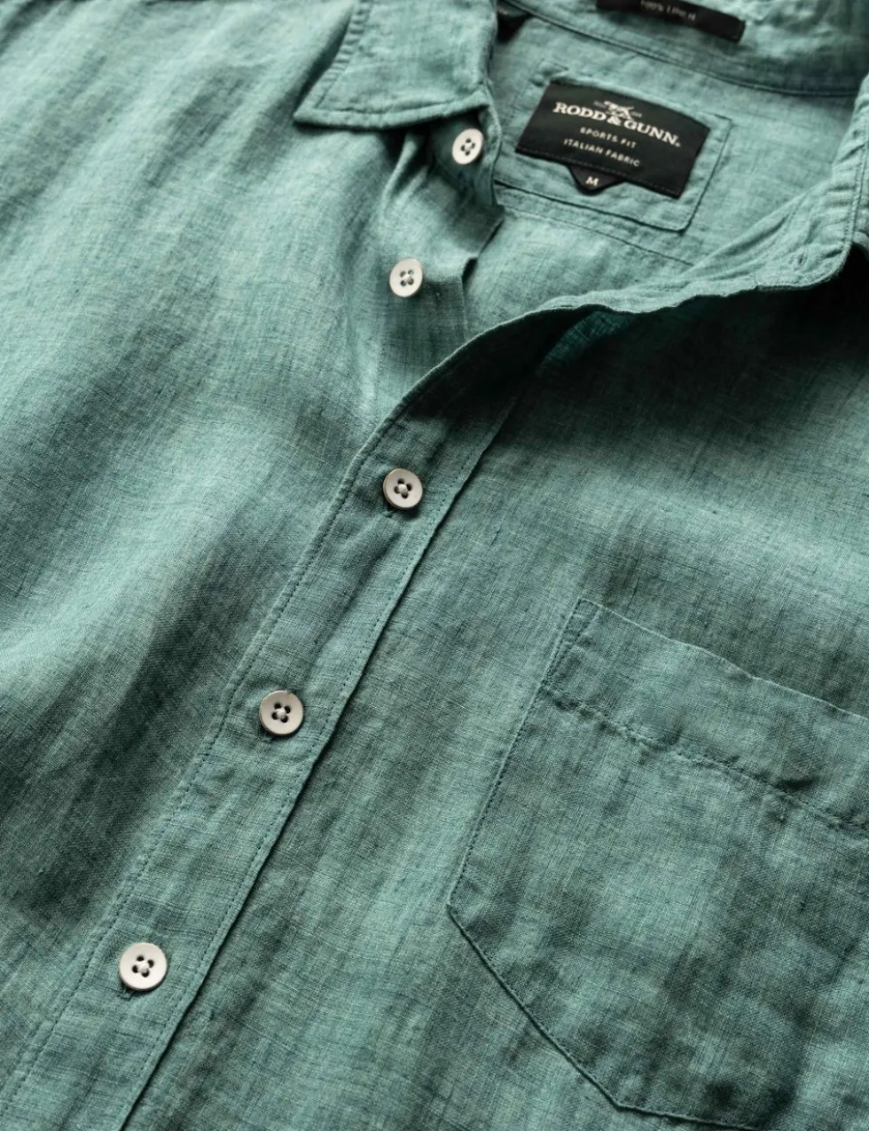 Palm Beach Slim Fit Pure Linen Shirt