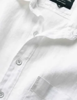 Palm Beach Slim Fit Pure Linen Shirt