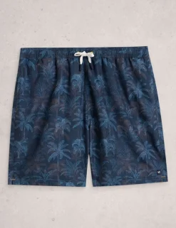 Palm Print Swim Shorts