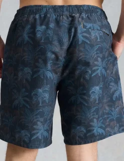 Palm Print Swim Shorts