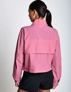 Paracutie™ Zip Up Cropped Windbreaker Jacket