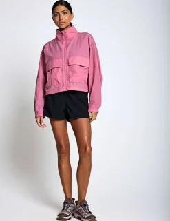 Paracutie™ Zip Up Cropped Windbreaker Jacket