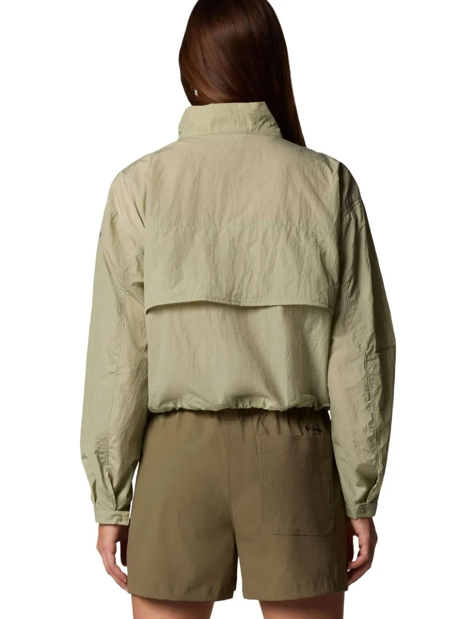 Paracutie™ Zip Up Cropped Windbreaker Jacket