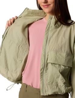 Paracutie™ Zip Up Cropped Windbreaker Jacket