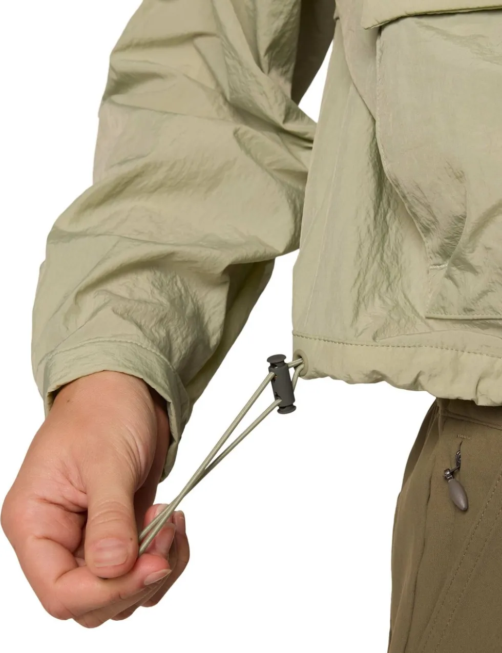 Paracutie™ Zip Up Cropped Windbreaker Jacket
