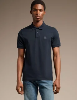 Passerby Cotton Rich Pique Polo Shirt