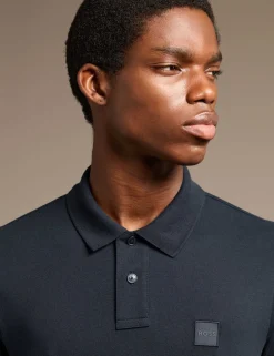 Passerby Cotton Rich Pique Polo Shirt