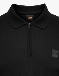 Passerzip Cotton Rich Half Zip Polo Shirt