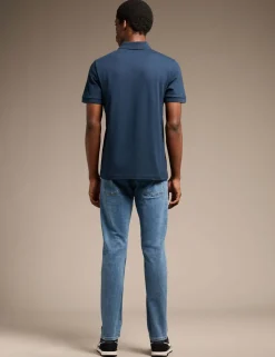 Passerzip Cotton Rich Half Zip Polo Shirt