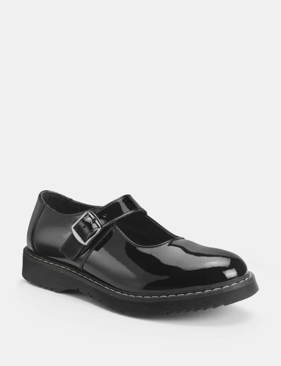 Patent School Shoes (12½ Small - 9 Large)